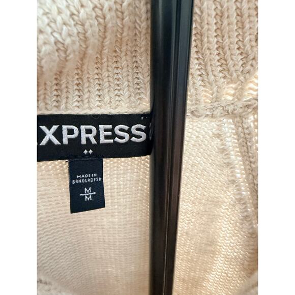 Express 100% Cotton Pullover Sweater Womens M - Picture 5 of 6